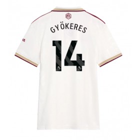Dámské fotbalový oblečení Arsenal Viktor Gyokeres #14 Tretí košile 2025-26 Krátkým Rukávem